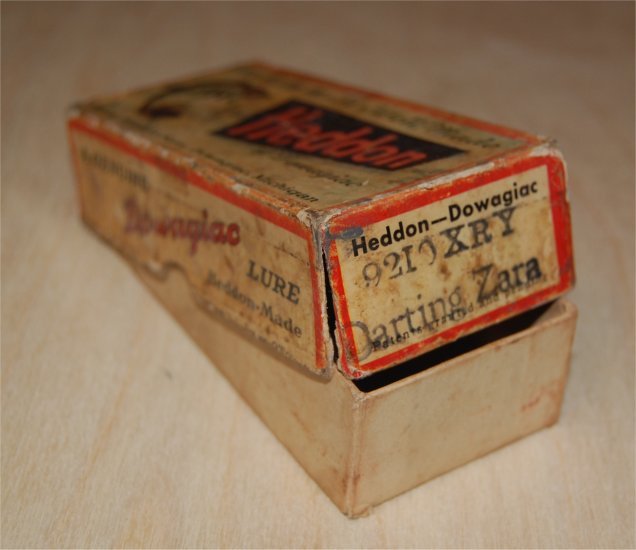 Heddon Empty Box Darting Zara 9210XRY - Click Image to Close